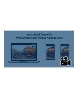 Interstitial video ads plugin