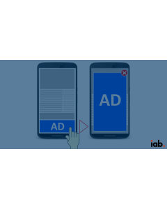 IAB mobile adhesion banner