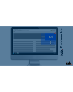IAB pushdown ad for revive adserver
