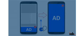 IAB mobile pull full page ad for revive adserver