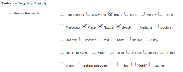 Contextual Targeting